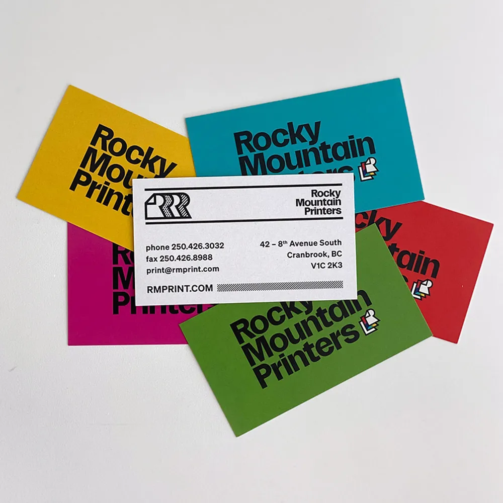 Custom printed materials from Rocky Mountain Printers